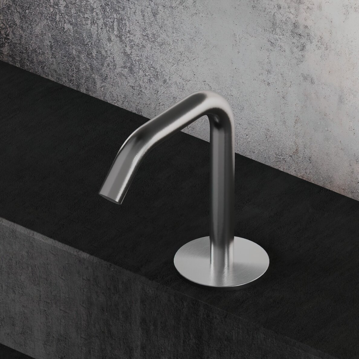 Hapa 316 Inox žemas praustuvo snapelis Y formos 1