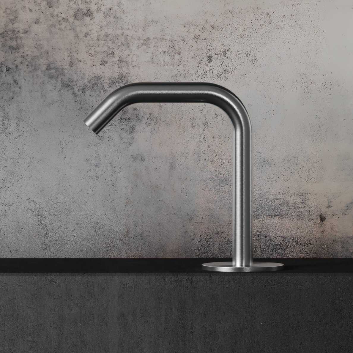 Hapa 316 Inox žemas praustuvo snapelis Y formos