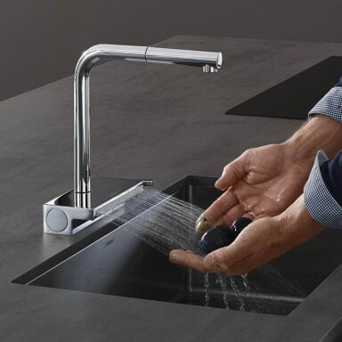 Hansgrohe Aquno Select M81 73830000 virtuvinis maišytuvas