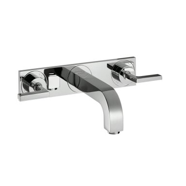 Hansgrohe Axor Citterio 226 mm 39148000 praustuvo maišytuvas iš sienos ant vienos plokštelės