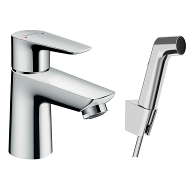 Hansgrohe Talis E praustuvo maišytuvas su bidė dušeliu