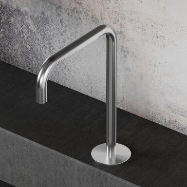 Hapa 316 Inox aukštas praustuvo snapelis H formos