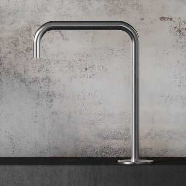 Hapa 316 Inox aukštas praustuvo snapelis H formos