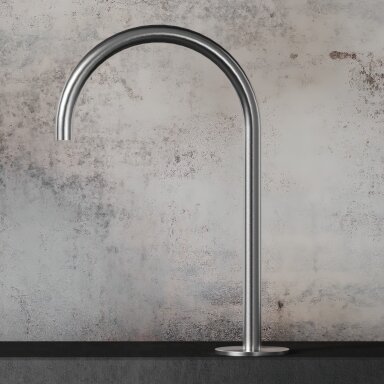 Hapa 316 Inox aukštas praustuvo snapelis U formos