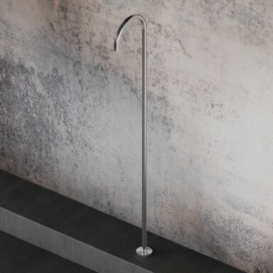 Hapa 316 Inox laisvai stovintis praustuvo snapelis U formos