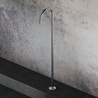 Hapa 316 Inox laisvai stovintis vonios snapelis U formos