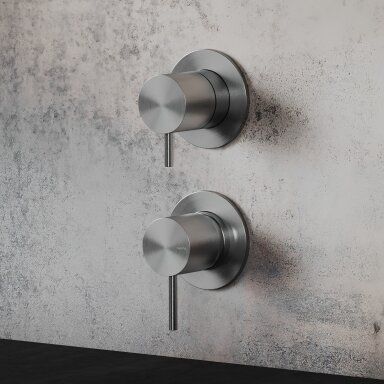 Hapa 316 Inox potinkinis dušo maišytuvas, 2 padėčių
