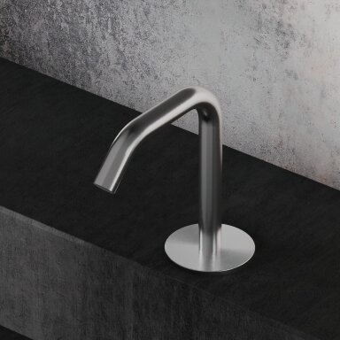 Hapa 316 Inox žemas praustuvo snapelis Y formos