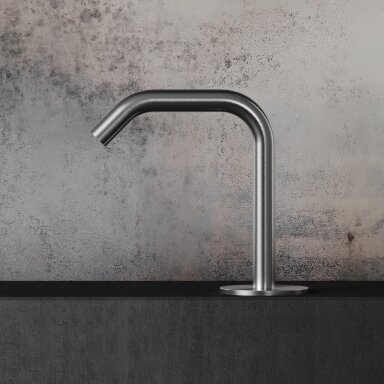 Hapa 316 Inox žemas praustuvo snapelis Y formos