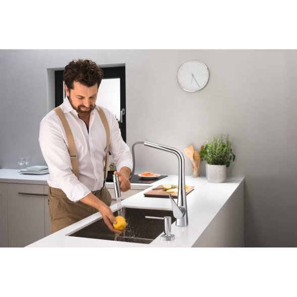 Hansgrohe Metris Select M71 73816000 virtuvinis maišytuvas 3