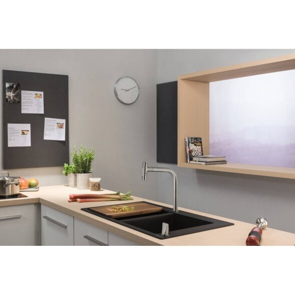 Hansgrohe Metris Select M71 73818000 virtuvinis maišytuvas 10