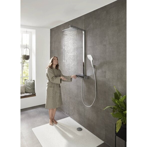 Hansgrohe Raindance E Showerpipe 360 27112000 virštinkinė termostatinė dušo sistema 3