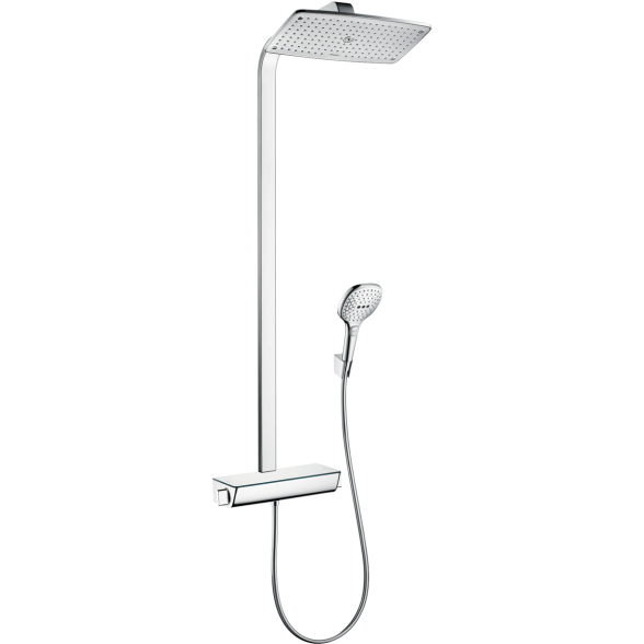 Hansgrohe Raindance E Showerpipe 360 EcoSmart 27286000 virštinkinė termostatinė dušo sistema