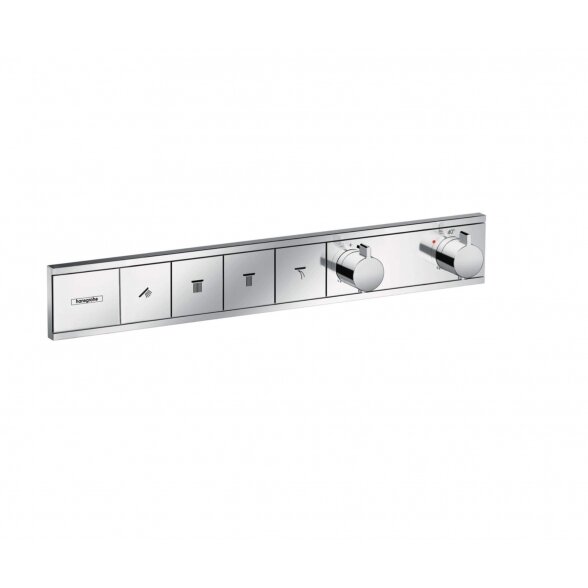 Hansgrohe RainSelect Thermostat 15382 potinkinis termostatinis dušo maišytuvas Hansgrohe RainSelect Thermostat 15382 potinkinis termostatinis dušo maišytuvas