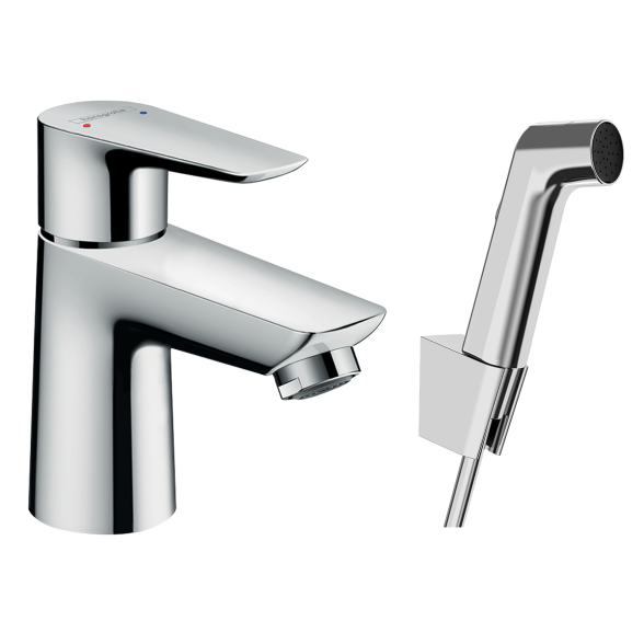 Hansgrohe Talis E praustuvo maišytuvas su bidė dušeliu Hansgrohe Talis E praustuvo maišytuvas su bidė dušeliu