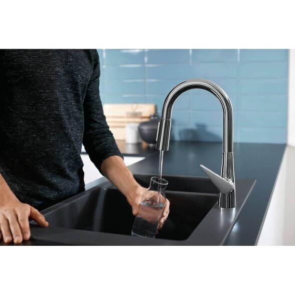 Hansgrohe Talis M51 73850000 virtuvinis maišytuvas Hansgrohe Talis M51 73850000 virtuvinis maišytuvas