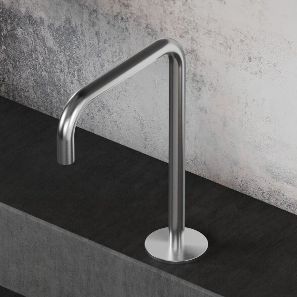 Hapa 316 Inox aukštas praustuvo snapelis H formos 1