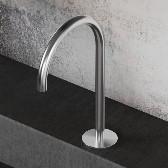 Hapa 316 Inox aukštas praustuvo snapelis U formos 1