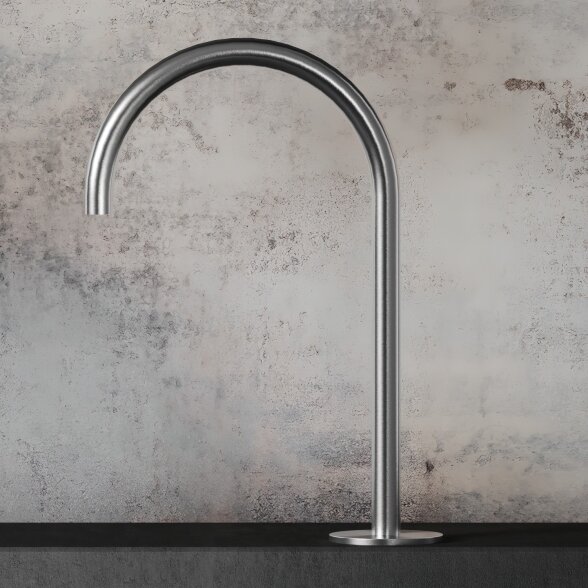 Hapa 316 Inox aukštas praustuvo snapelis U formos
