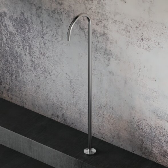 Hapa 316 Inox laisvai stovintis vonios snapelis U formos 1