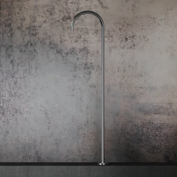 Hapa 316 Inox laisvai stovintis vonios snapelis U formos