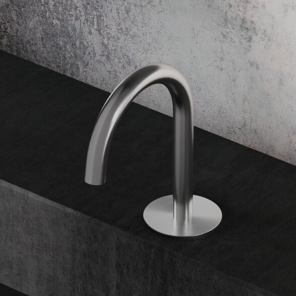 Hapa 316 Inox žemas praustuvo snapelis U formos 1