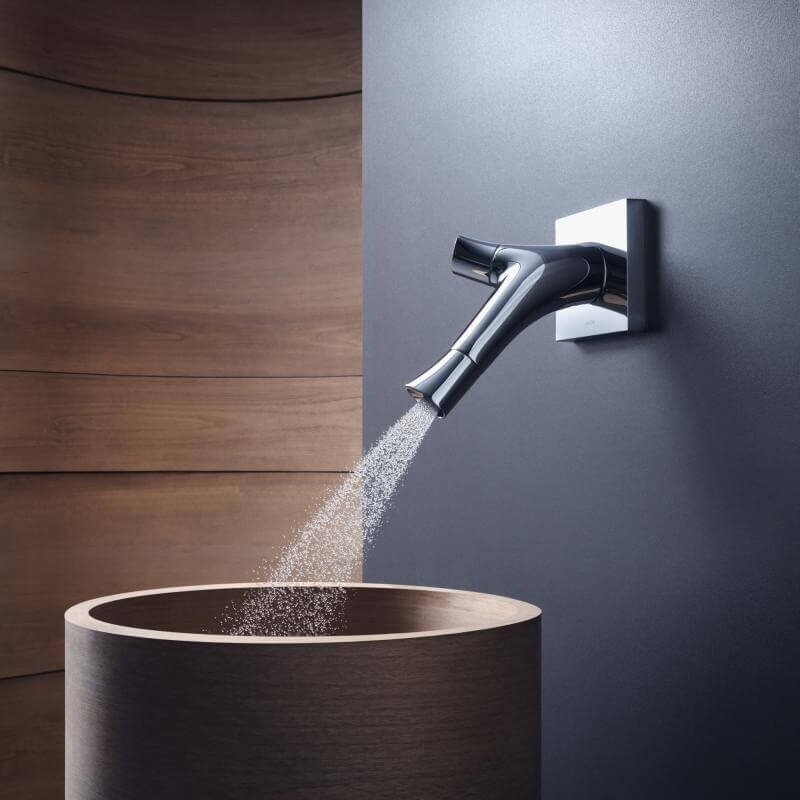 Hansgrohe Axor Starck Organic 187 mm praustuvo maišytuvas iš sienos 4 Hansgrohe Axor Starck Organic 187 mm praustuvo maišytuvas iš sienos 4