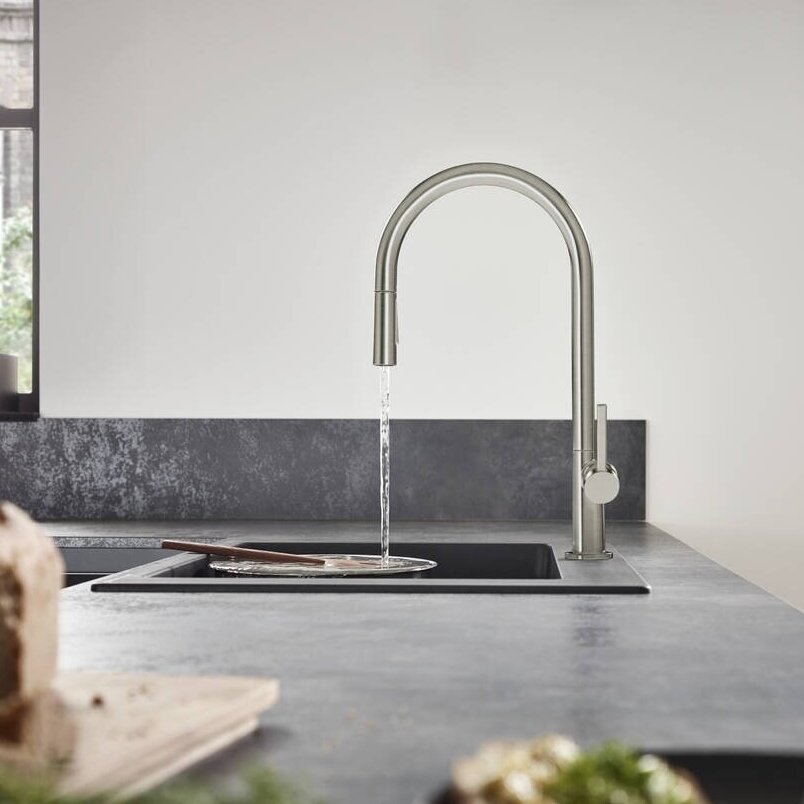 Hansgrohe Talis M54 72800000 virtuvinis maišytuvas Hansgrohe Talis M54 72800000 virtuvinis maišytuvas