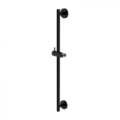 Juodos spalvos dušo stovelis Omnires 66 cm