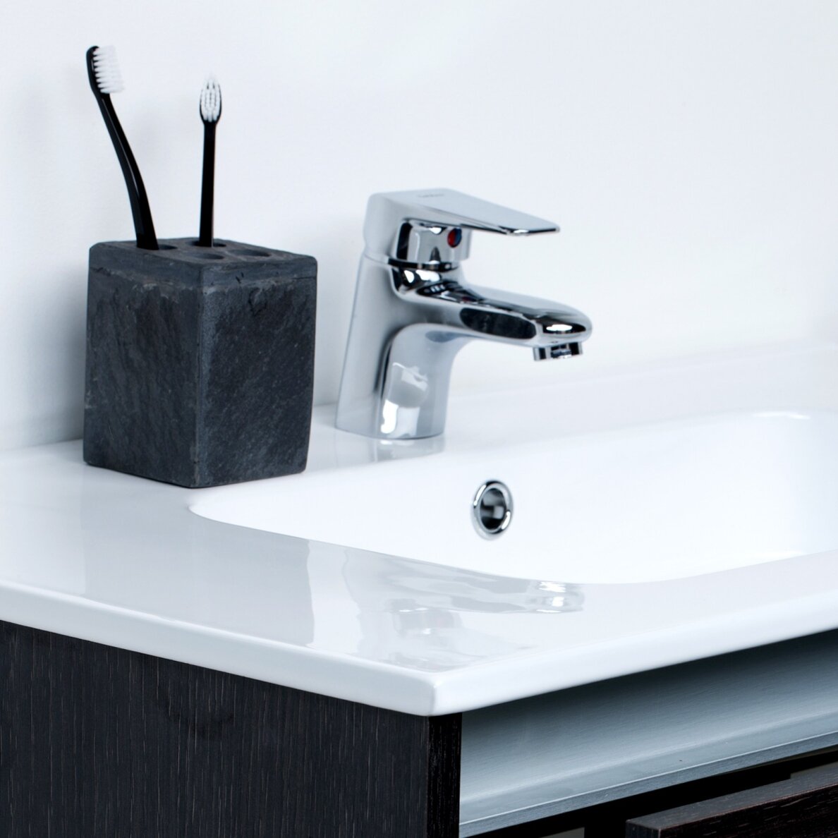Kamė CITY spintelė su dvigubu ELIDE praustuvu 120 cm 6