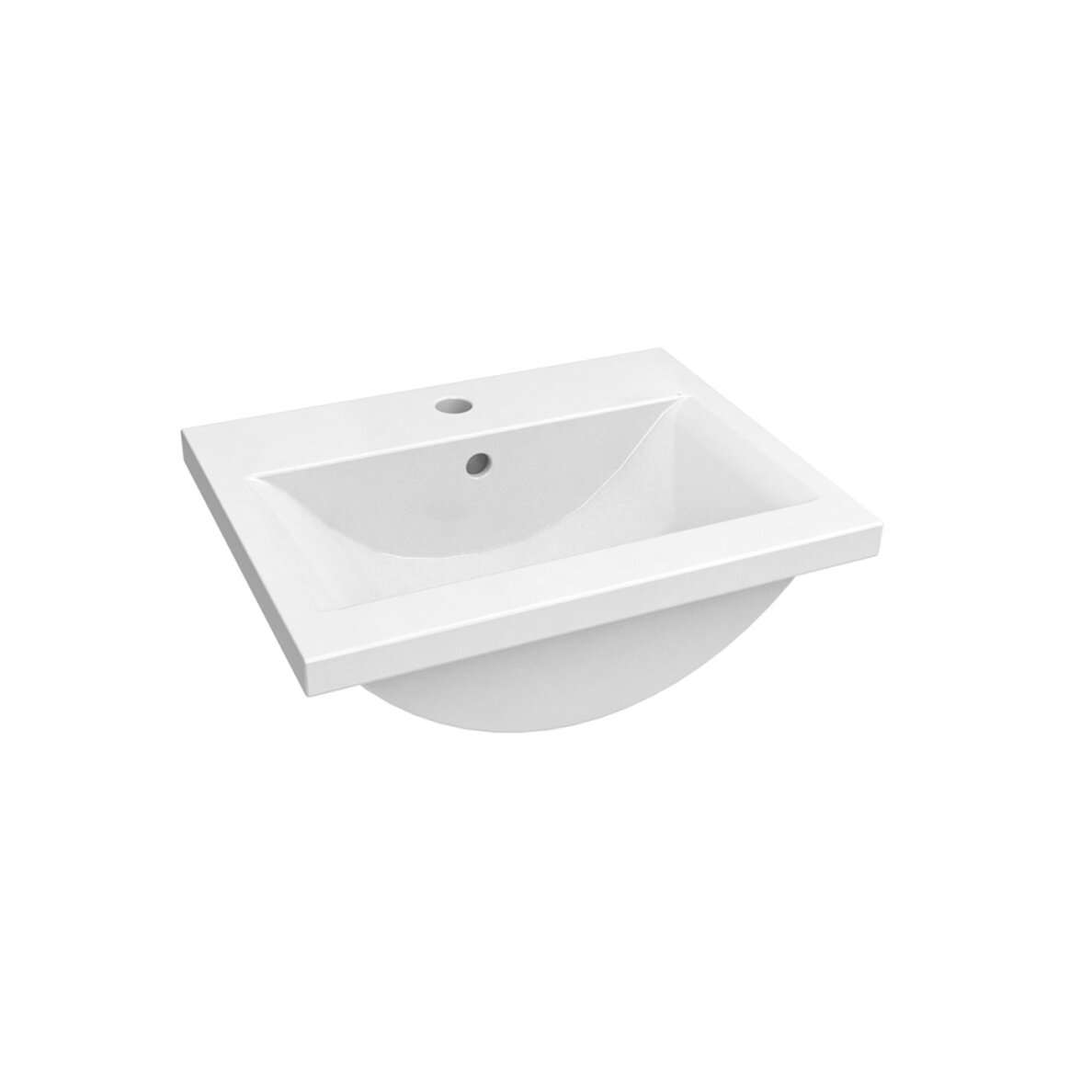Kamė DUET spintelė su PAULA praustuvu 50 cm 8
