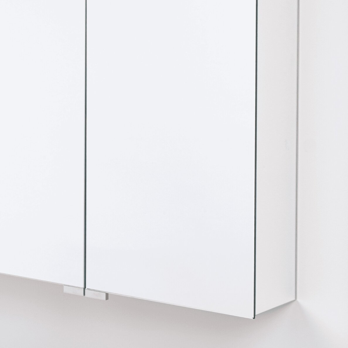 Kamė GARDA veidrodinė spintelė su LED šviestuvu 120 cm 4