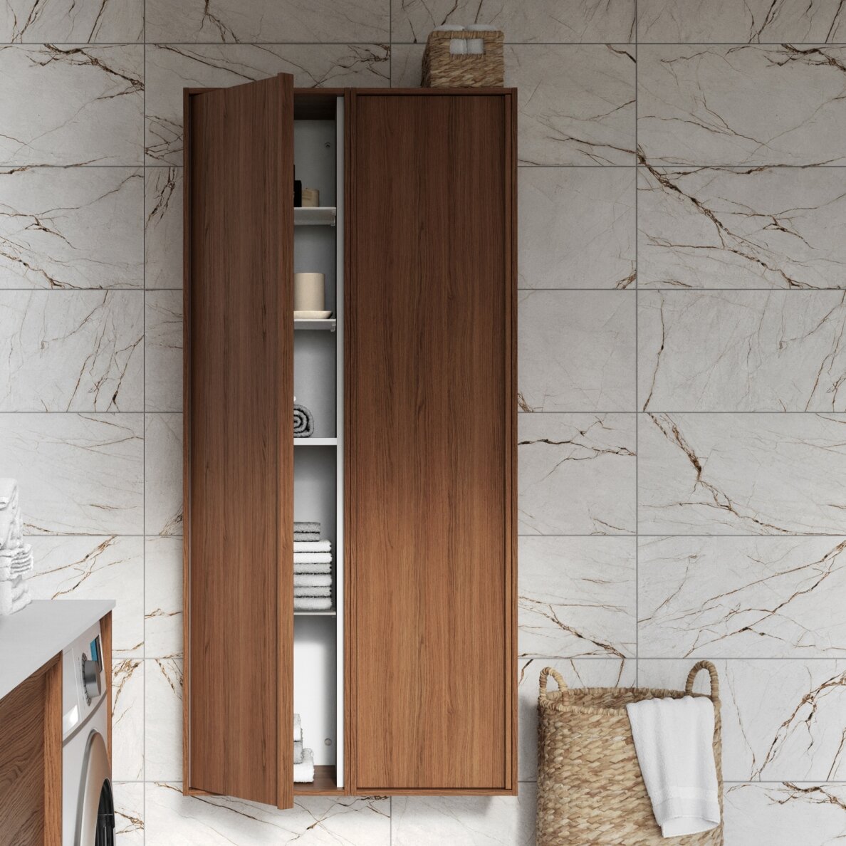 Kamė HOME ūkinė spintelė 37 × 159 cm 3 Kamė HOME ūkinė spintelė 37 × 159 cm 3