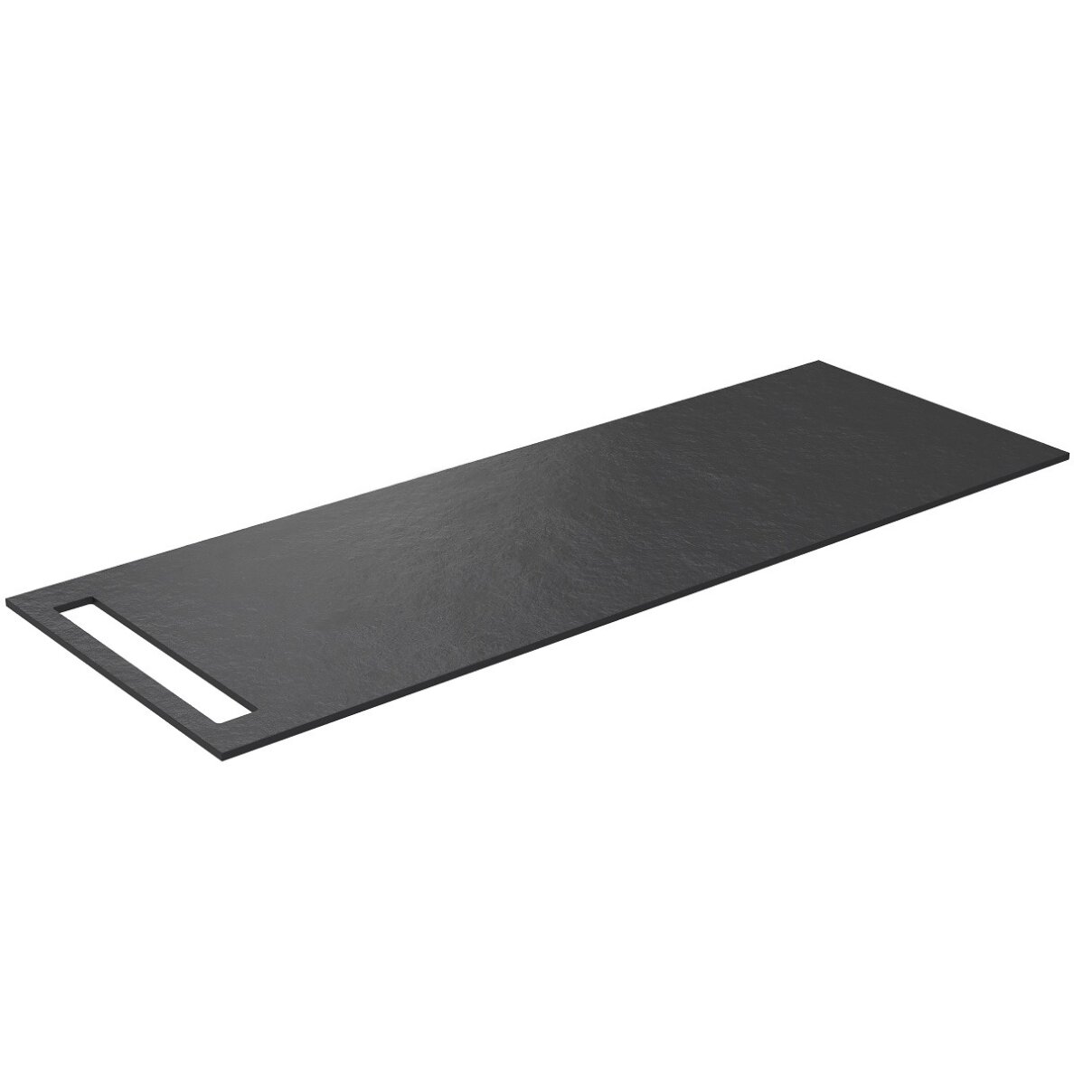 Kamė HPL stalviršis su išpjova rankšluosčiui 130 cm