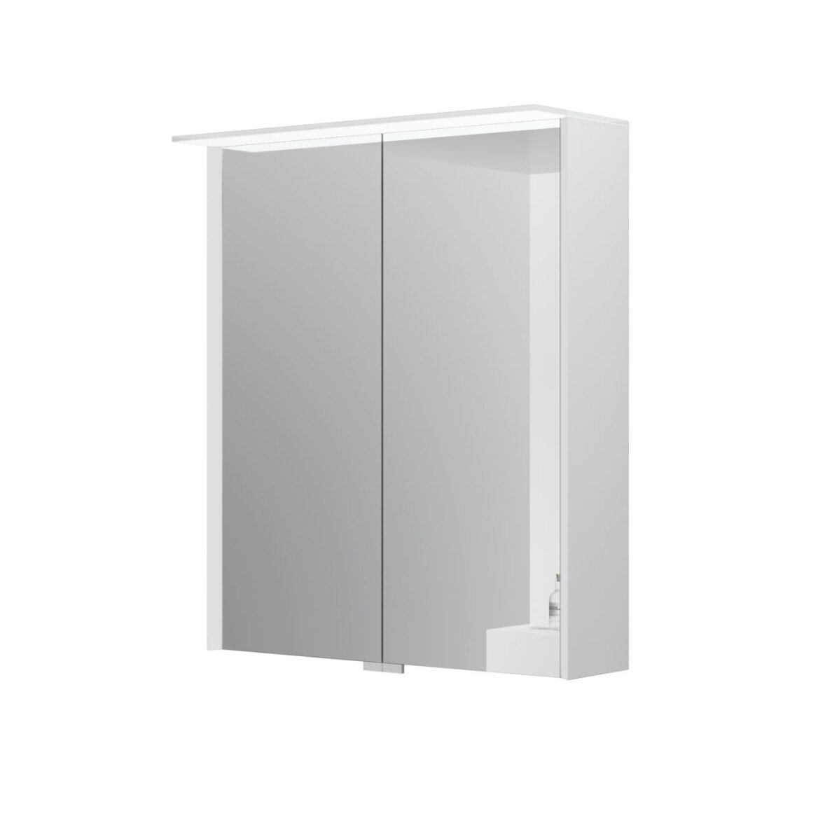Kamė LOFT veidrodinė spintelė su LED stogeliu 60 cm Kamė LOFT veidrodinė spintelė su LED stogeliu 60 cm
