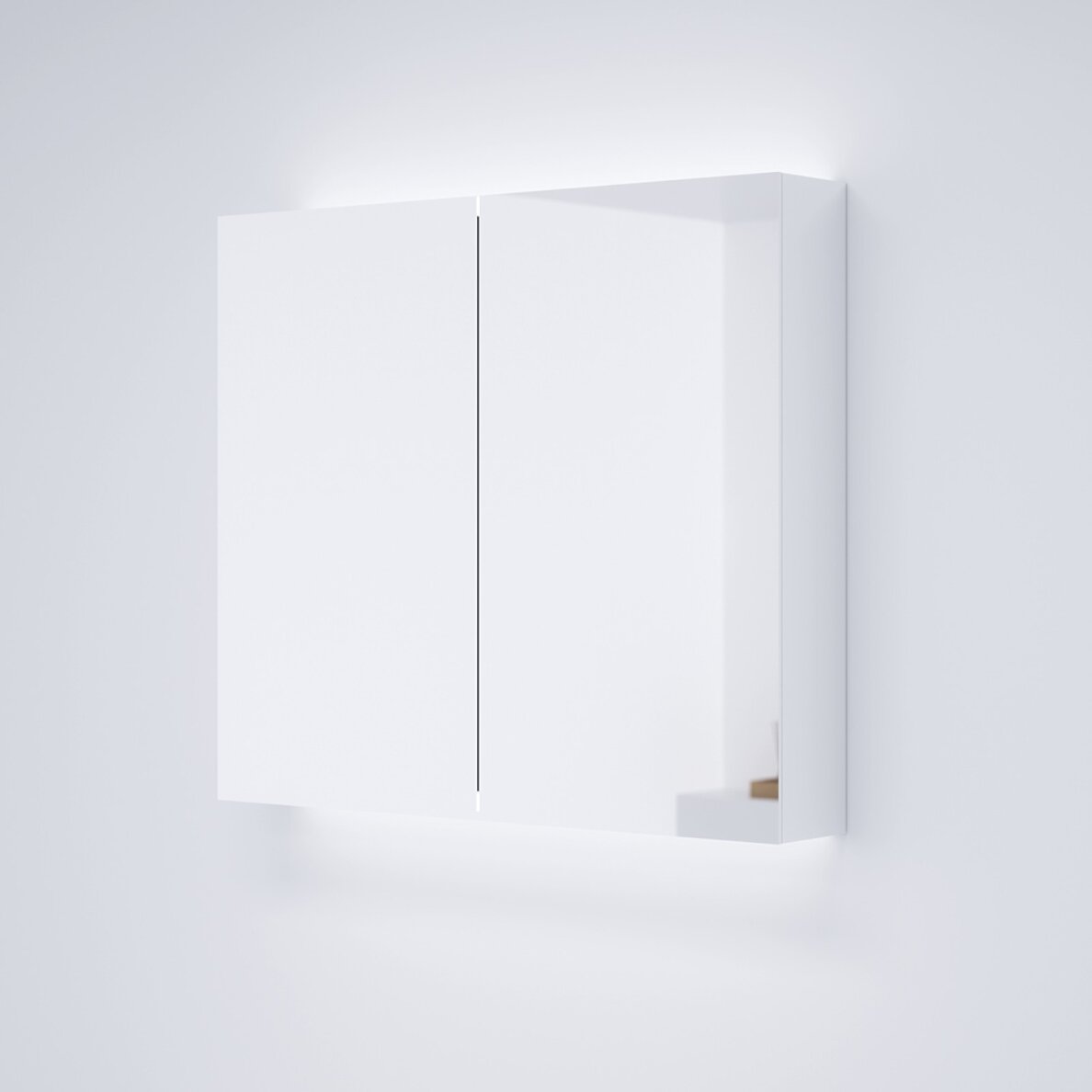 Kamė SHADOWLESS veidrodinė spintelė su LED apšvietimu 100 cm 2 Kamė SHADOWLESS veidrodinė spintelė su LED apšvietimu 100 cm 2
