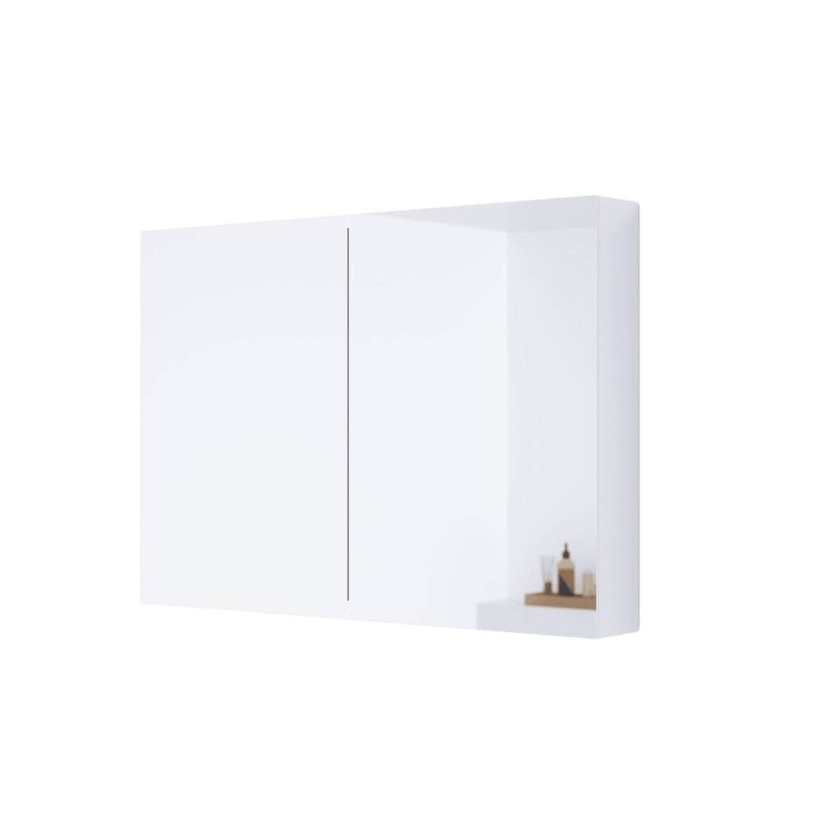 Kamė SHADOWLESS veidrodinė spintelė su LED apšvietimu 100 cm Kamė SHADOWLESS veidrodinė spintelė su LED apšvietimu 100 cm