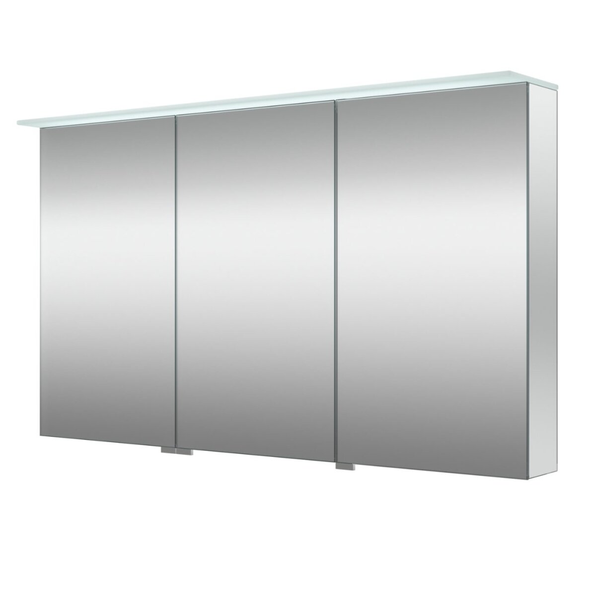 Kamė VETRO veidrodinė spintelė su LED stogeliu 120 cm Kamė VETRO veidrodinė spintelė su LED stogeliu 120 cm