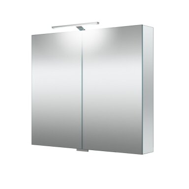 Kamė GARDA veidrodinė spintelė su LED šviestuvu 80 cm