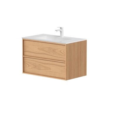 Kamė HOME spintelė su CORIAN praustuvu 80 cm
