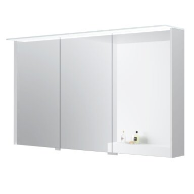 Kamė LOFT veidrodinė spintelė su LED stogeliu 120 cm Kamė LOFT veidrodinė spintelė su LED stogeliu 120 cm
