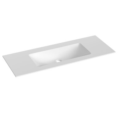 Kamė ORION įleidžiamas praustuvas 120 cm, matinis baltas