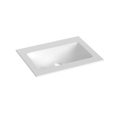 Kamė ORION įleidžiamas praustuvas 60 cm, matinis baltas