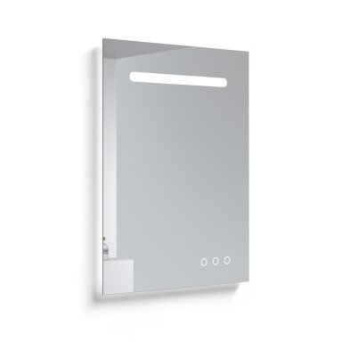 Kamė SMART veidrodis su LED apšvietimu ir Bluetooth 60 × 80 cm