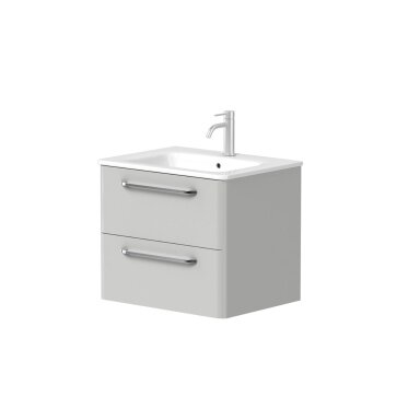 Kamė SOFT spintelė su keraminiu praustuvu 60 cm Kamė SOFT spintelė su keraminiu praustuvu 60 cm
