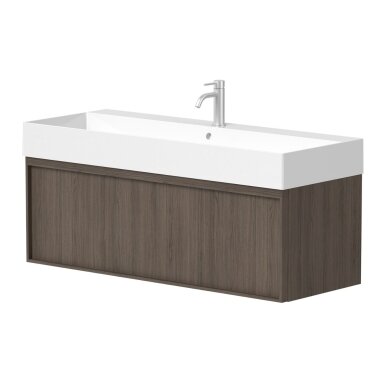 Kamė SOLE spintelė su keraminiu praustuvu 120 cm Kamė SOLE spintelė su keraminiu praustuvu 120 cm
