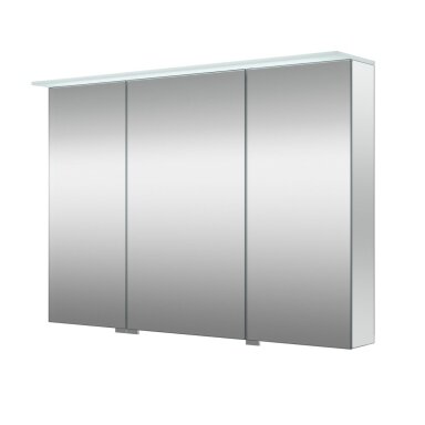 Kamė VETRO veidrodinė spintelė su LED stogeliu 100 cm