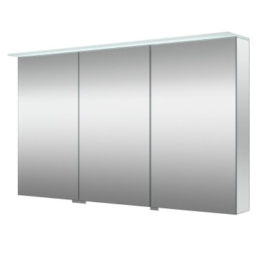 Kamė VETRO veidrodinė spintelė su LED stogeliu 120 cm Kamė VETRO veidrodinė spintelė su LED stogeliu 120 cm
