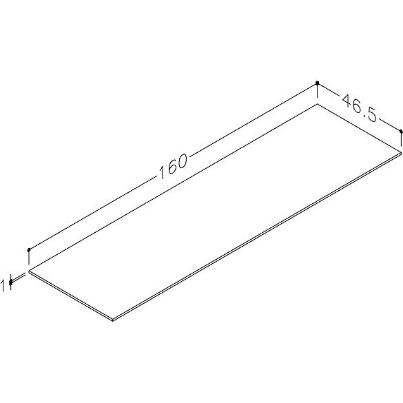 Kamė HPL stalviršis 160 cm 5