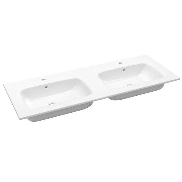 Kamė CITY spintelė su dvigubu ELIDE praustuvu 120 cm 8